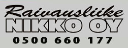 Raivausliike Nikko Oy / Mauno Nikko logo